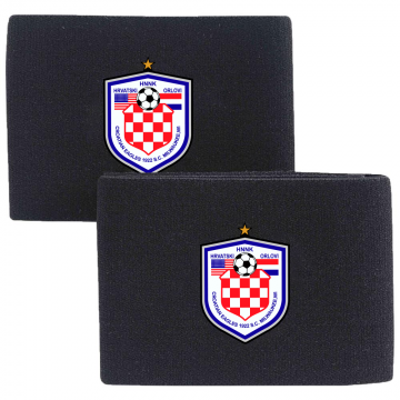 Croatian Eagles SC Guard Straps - Black